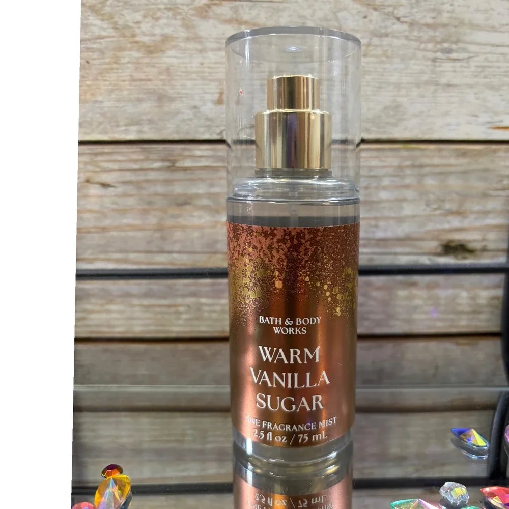 Bath Body Works Warm Vanilla Sugar PocketBac‎ Hand Sanitizer Body Mist Cream Set